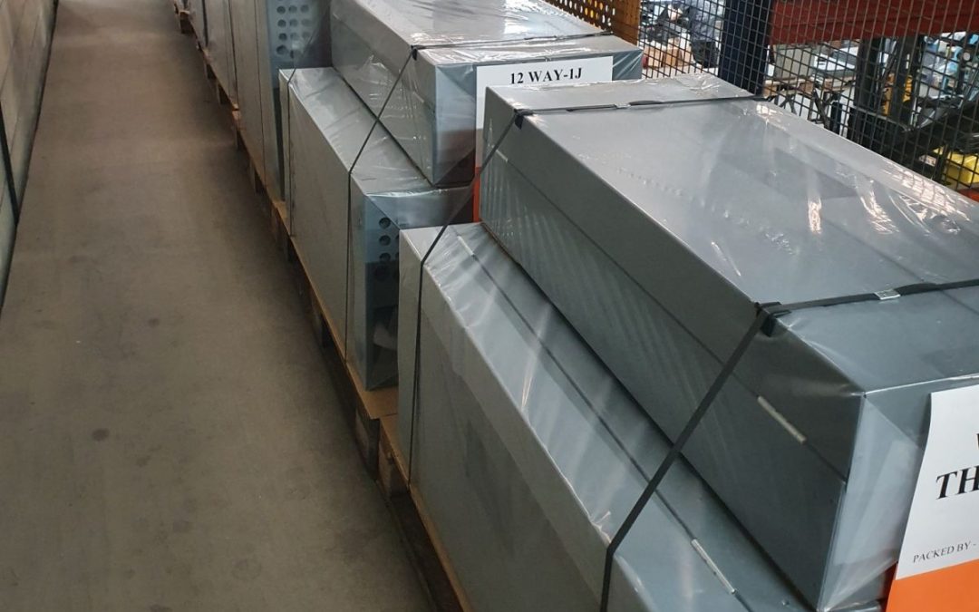 Wrapped and ready for despatch