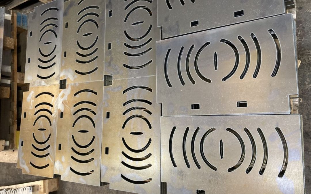 Cut and ready for cleaning and finishing