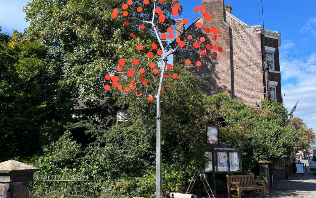 Laser cutting spotted in the wild!